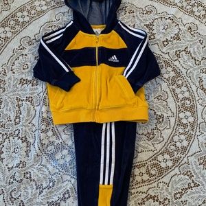 Boys Adidas track suit